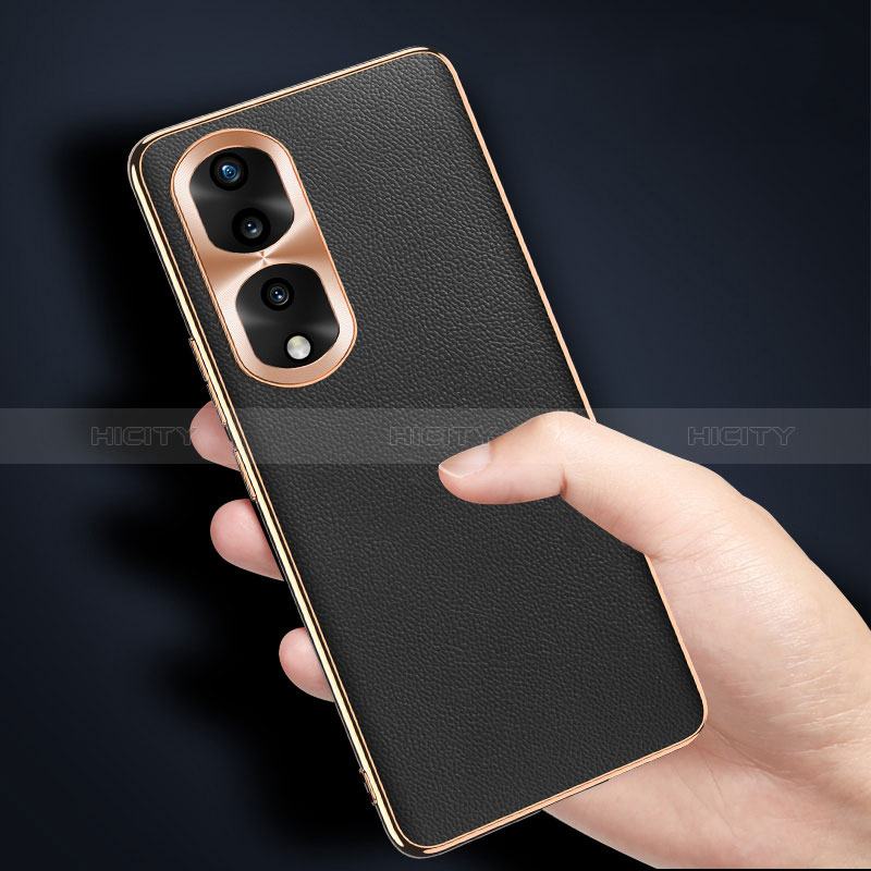 Custodia Lusso Pelle Cover GS2 per Huawei Honor 80 Pro Flat 5G