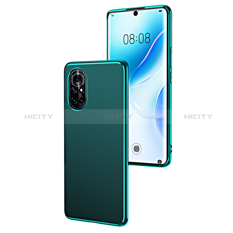 Custodia Lusso Pelle Cover GS2 per Huawei Honor V40 5G Verde