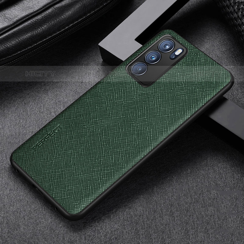 Custodia Lusso Pelle Cover GS2 per Oppo Reno6 Pro 5G India