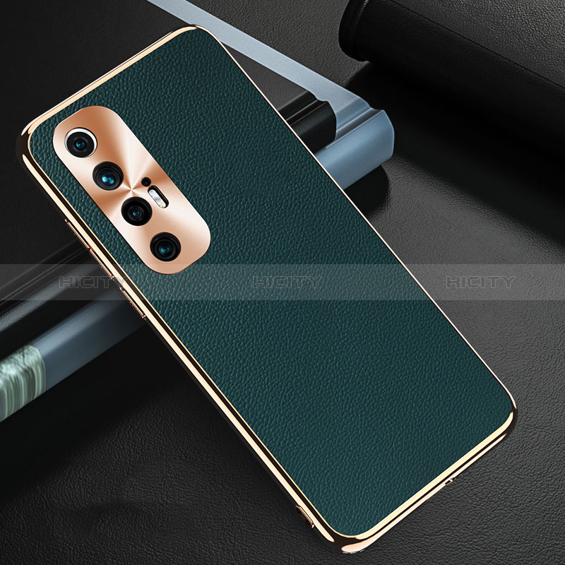 Custodia Lusso Pelle Cover GS2 per Xiaomi Mi 10S 5G Verde