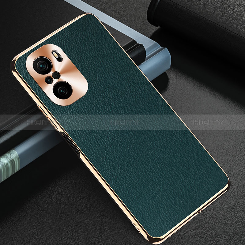 Custodia Lusso Pelle Cover GS2 per Xiaomi Mi 11i 5G Verde