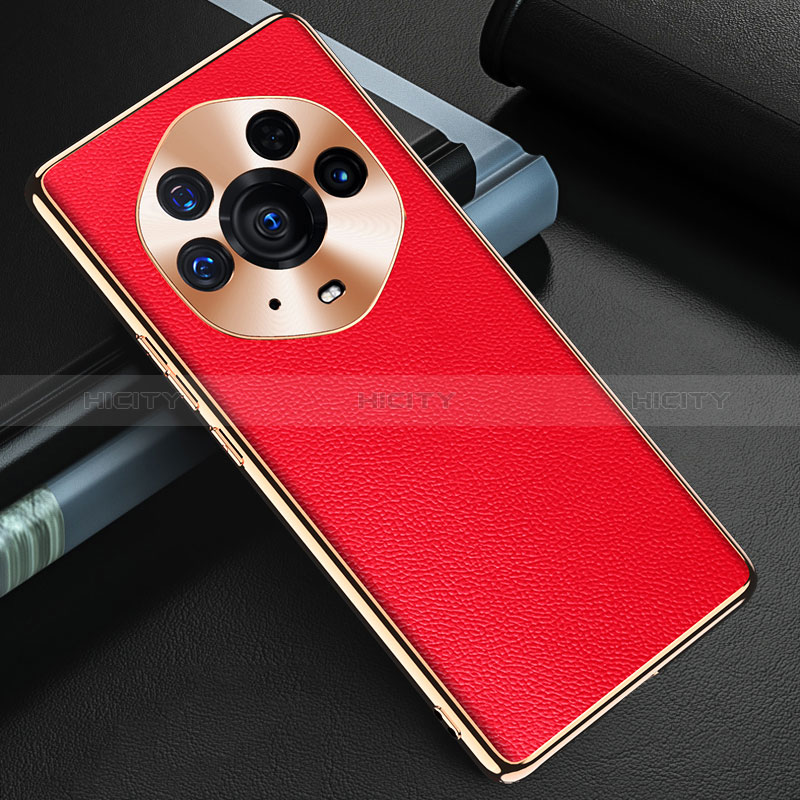 Custodia Lusso Pelle Cover GS3 per Huawei Honor Magic3 Pro+ Plus 5G Rosso