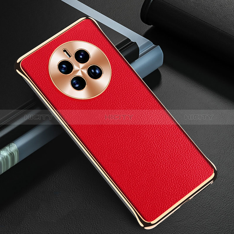 Custodia Lusso Pelle Cover GS3 per Huawei Mate 50 Rosso