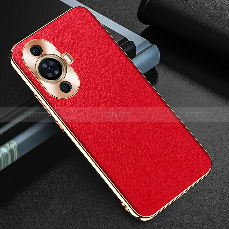 Custodia Lusso Pelle Cover GS3 per Huawei Nova 11 Pro Rosso