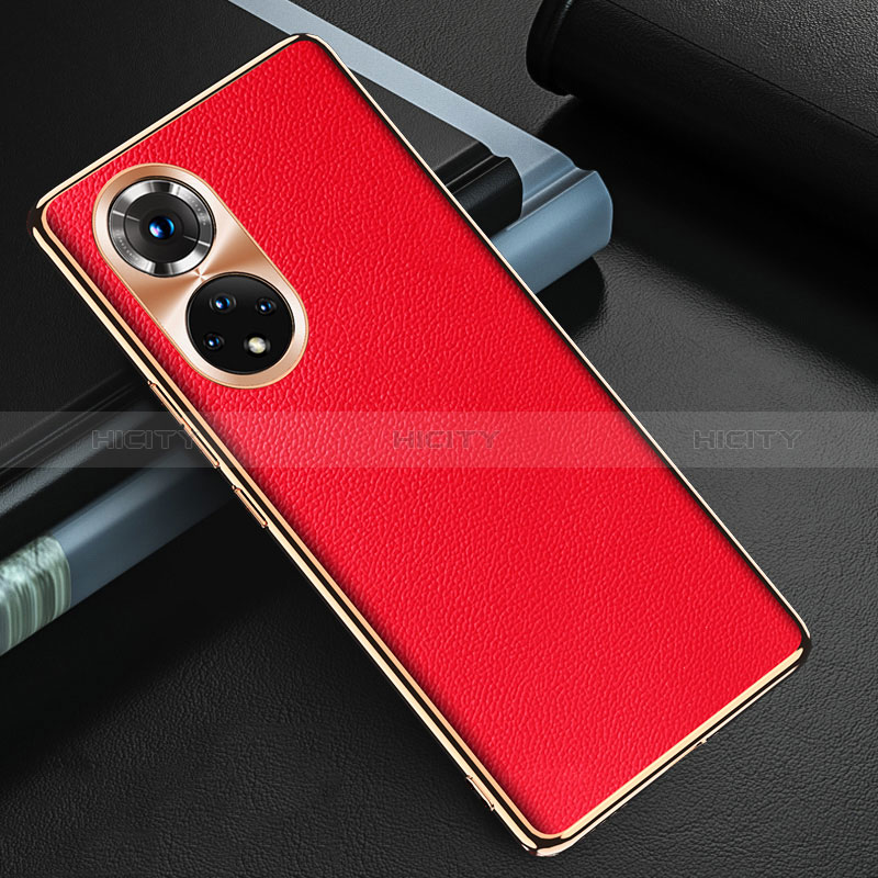 Custodia Lusso Pelle Cover GS3 per Huawei Nova 9 Pro Rosso