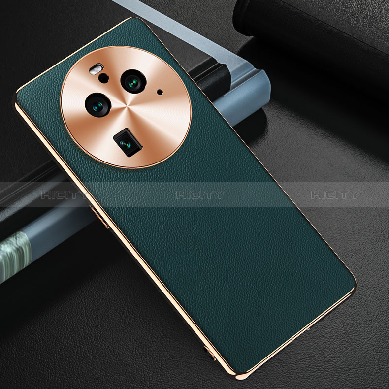 Custodia Lusso Pelle Cover GS3 per Oppo Find X6 Pro 5G