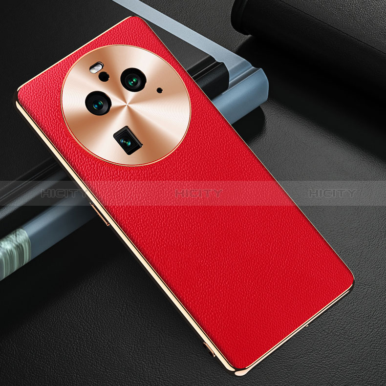 Custodia Lusso Pelle Cover GS3 per Oppo Find X6 Pro 5G