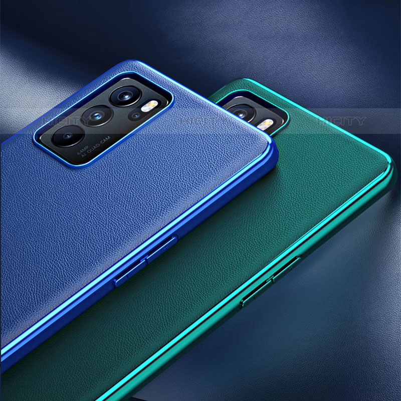 Custodia Lusso Pelle Cover GS3 per Oppo Reno6 Pro 5G India