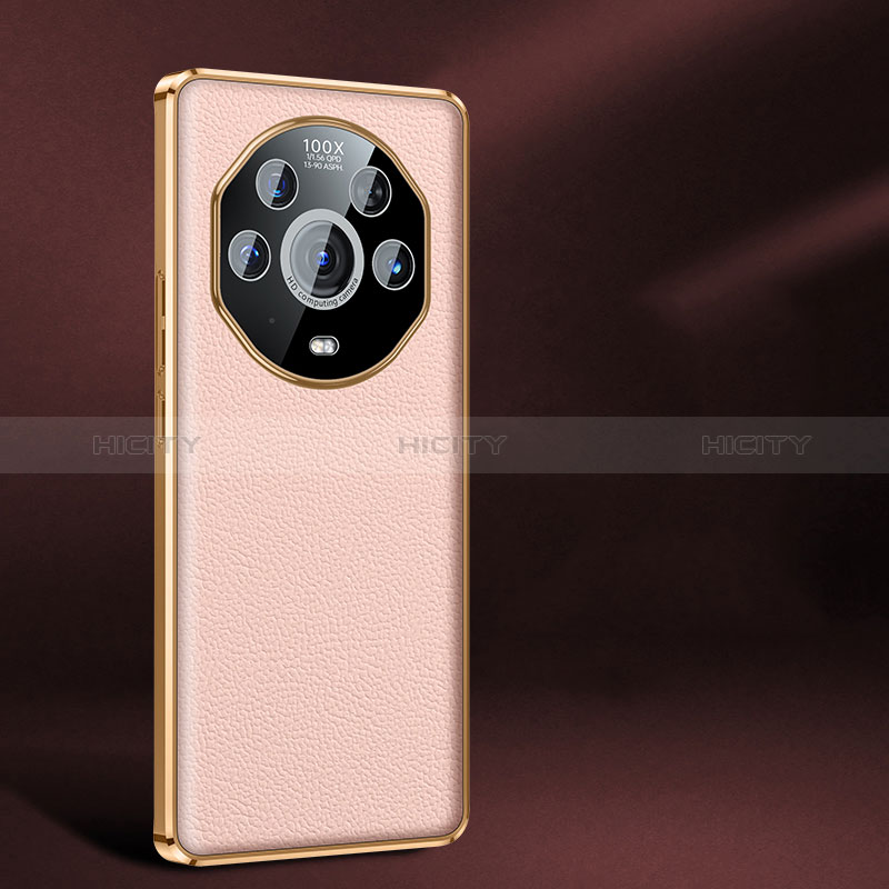 Custodia Lusso Pelle Cover JB2 per Huawei Honor Magic3 Pro 5G Rosa