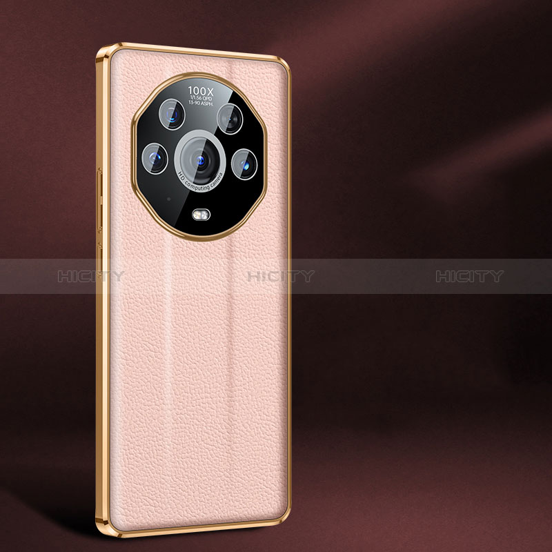 Custodia Lusso Pelle Cover JB2 per Huawei Honor Magic3 Pro+ Plus 5G Rosa
