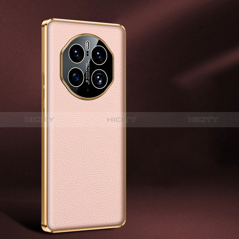 Custodia Lusso Pelle Cover JB2 per Huawei Mate 50 Pro Rosa