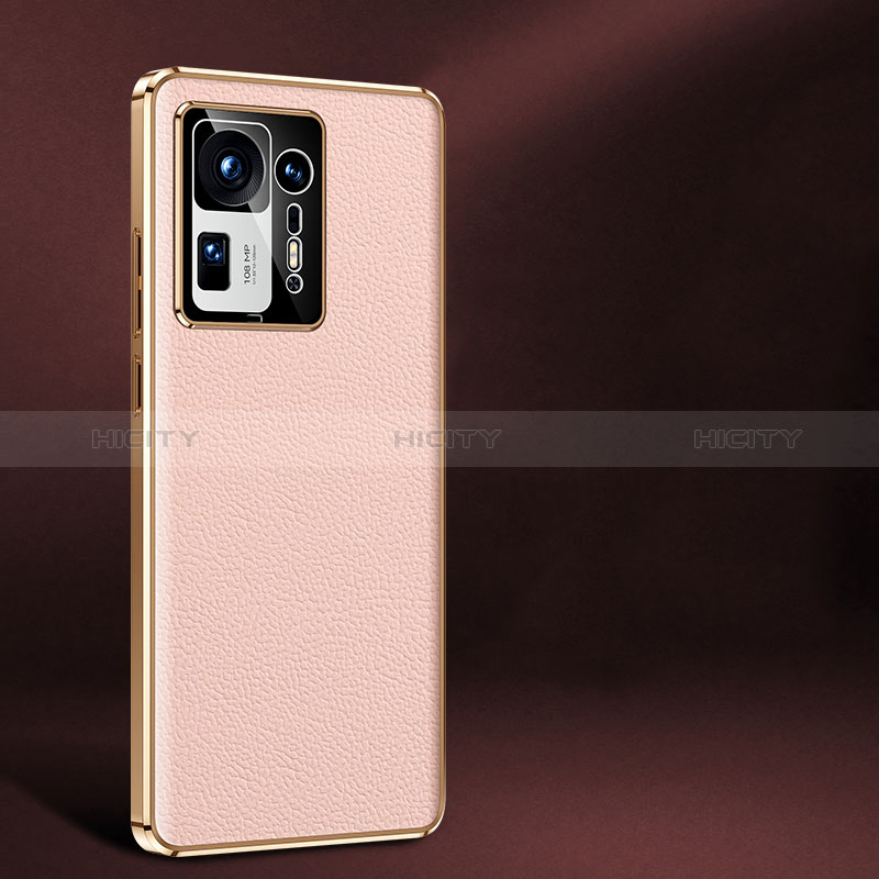 Custodia Lusso Pelle Cover JB2 per Xiaomi Mi Mix 4 5G Rosa