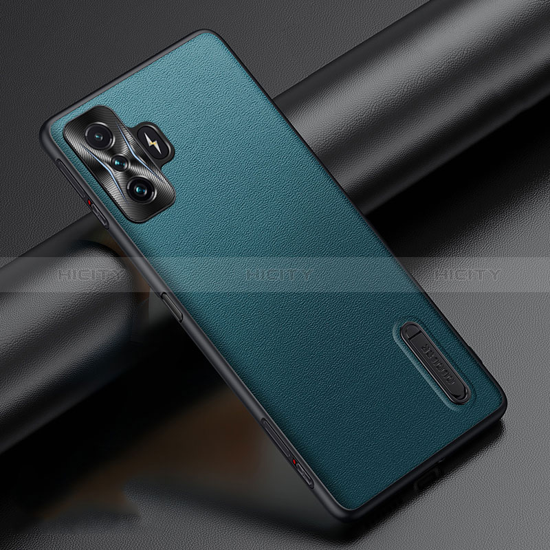 Custodia Lusso Pelle Cover JB3 per Xiaomi Redmi K50 Gaming 5G Verde