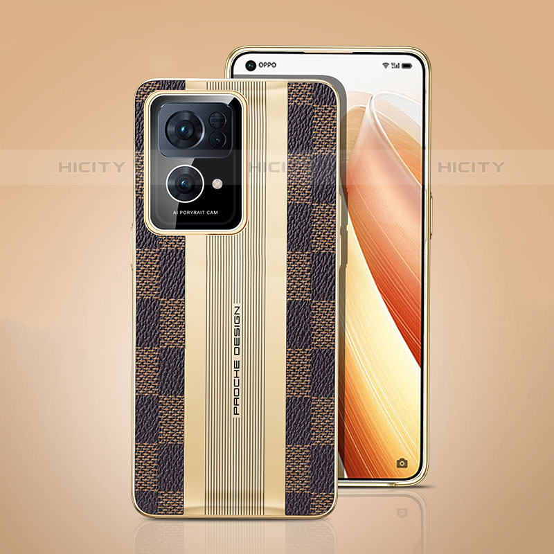 Custodia Lusso Pelle Cover JB4 per Oppo Reno7 Pro 5G