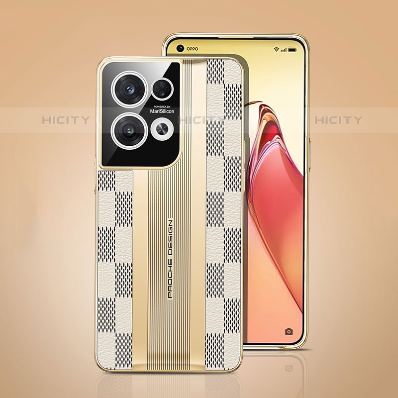 Custodia Lusso Pelle Cover JB4 per Oppo Reno9 Pro 5G