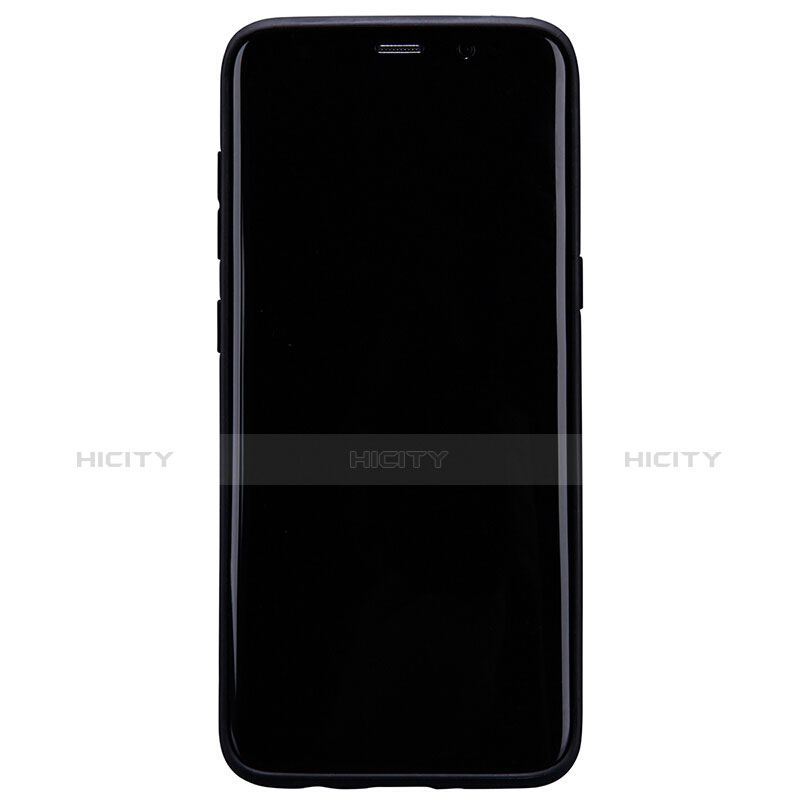 Custodia Lusso Pelle Cover L01 per Samsung Galaxy S8 Plus Nero