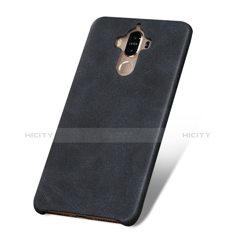 Custodia Lusso Pelle Cover L02 per Huawei Mate 9 Nero