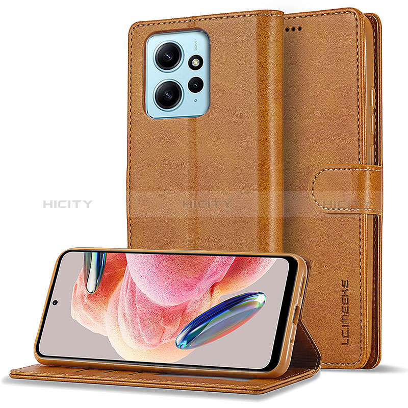 Custodia Lusso Pelle Cover LC1 per Xiaomi Redmi Note 12 4G