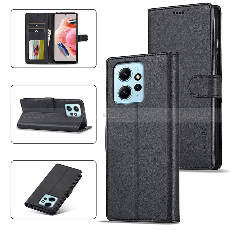 Custodia Lusso Pelle Cover LC1 per Xiaomi Redmi Note 12 4G