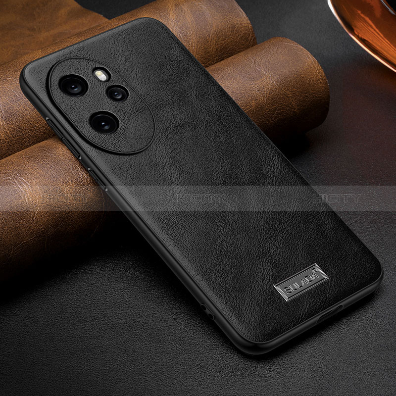 Custodia Lusso Pelle Cover LD2 per Huawei Honor 100 Pro 5G Nero