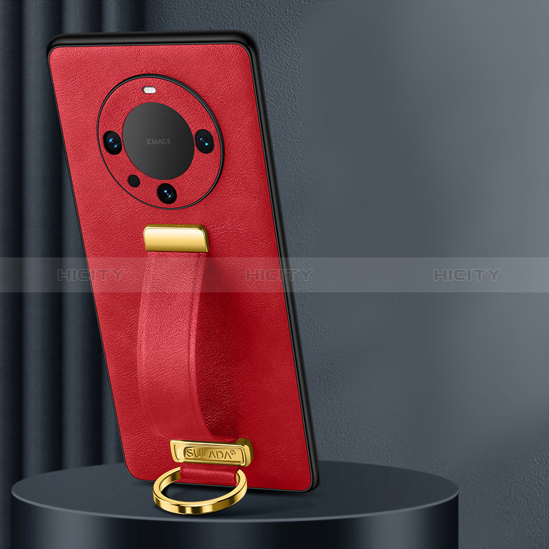 Custodia Lusso Pelle Cover LD2 per Huawei Mate 60 Pro Rosso