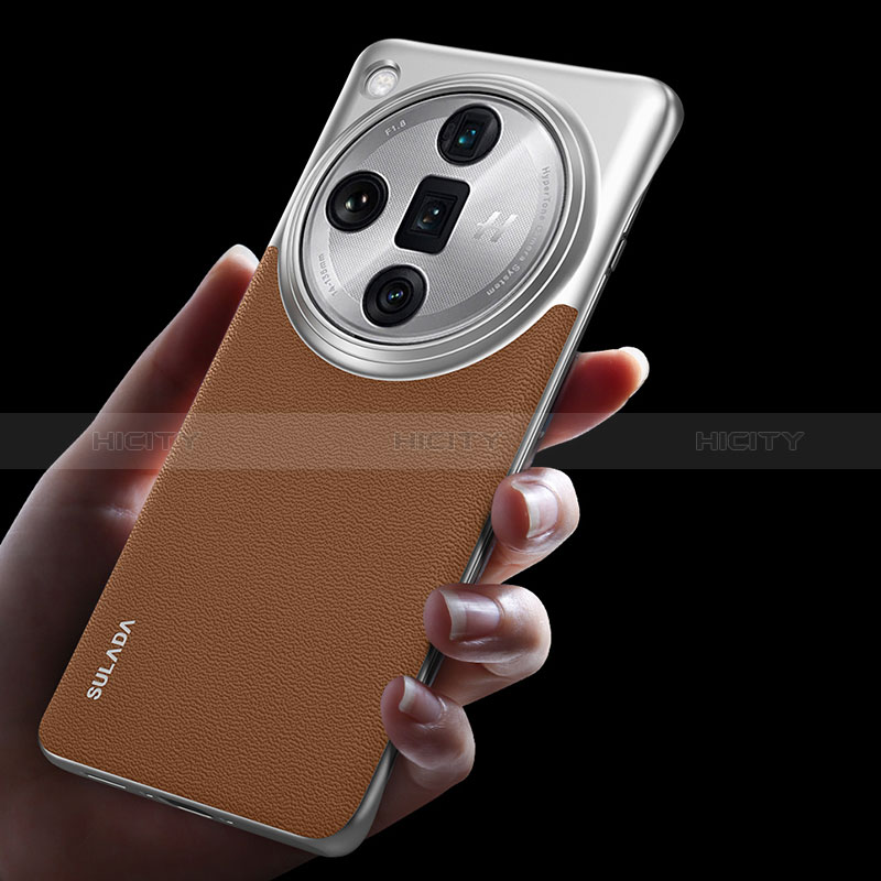 Custodia Lusso Pelle Cover LD3 per Oppo Find X7 Ultra 5G