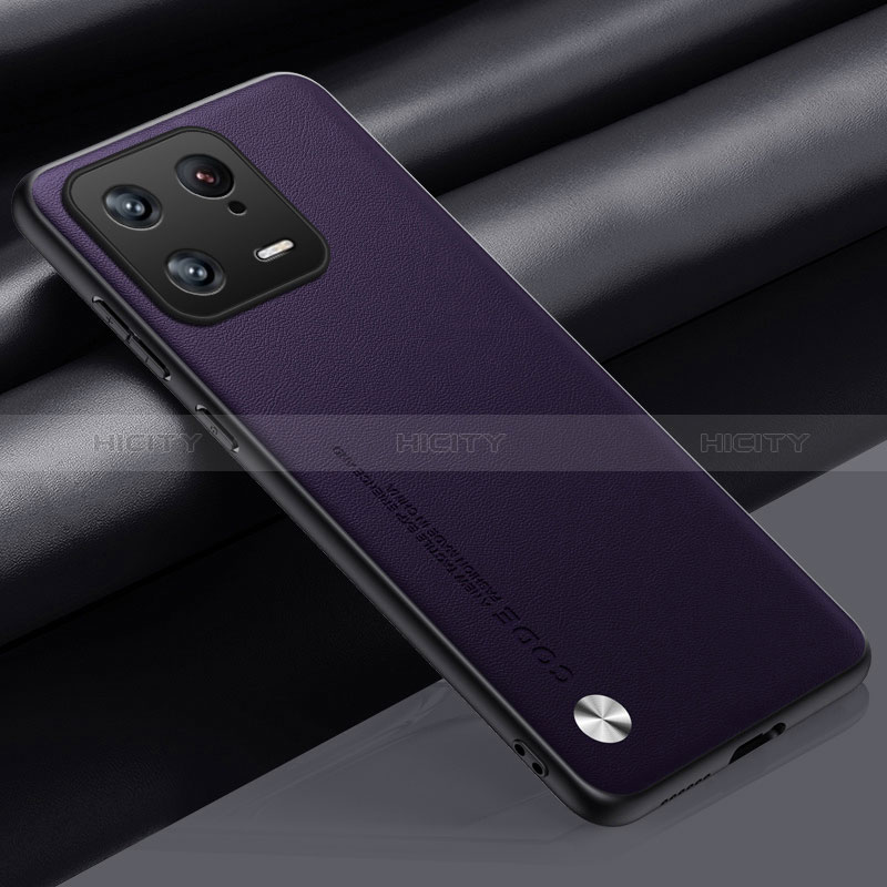 Custodia Lusso Pelle Cover LS1 per Xiaomi Mi 13 Pro 5G Viola