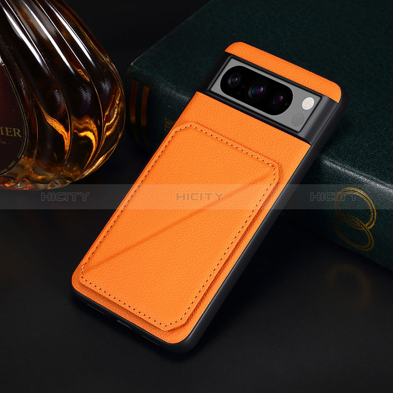 Custodia Lusso Pelle Cover MT2 per Google Pixel 8 Pro 5G Arancione