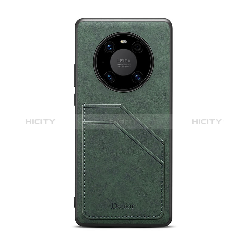 Custodia Lusso Pelle Cover MT3 per Huawei Mate 50 Verde