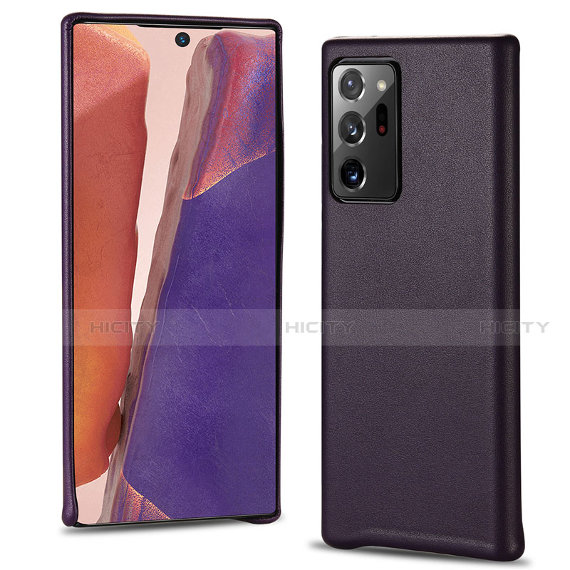 Custodia Lusso Pelle Cover N02 per Samsung Galaxy Note 20 Ultra 5G Viola