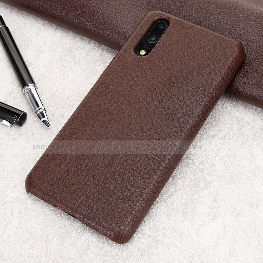 Custodia Lusso Pelle Cover P01 per Huawei P20