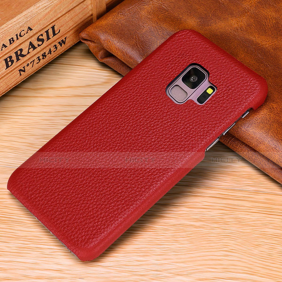 Custodia Lusso Pelle Cover P01 per Samsung Galaxy S9