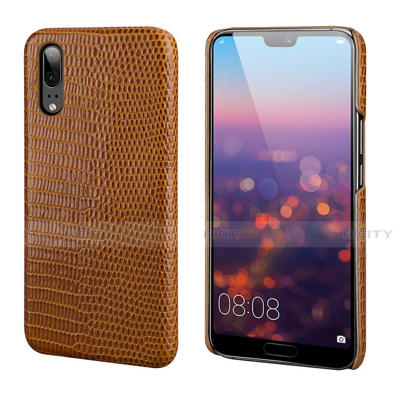 Custodia Lusso Pelle Cover P03 per Huawei P20