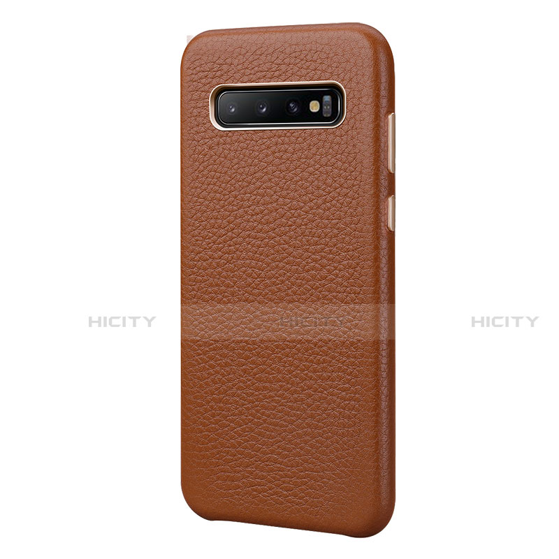 Custodia Lusso Pelle Cover P03 per Samsung Galaxy S10