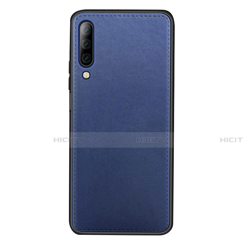 Custodia Lusso Pelle Cover per Huawei Honor 9X Pro Blu