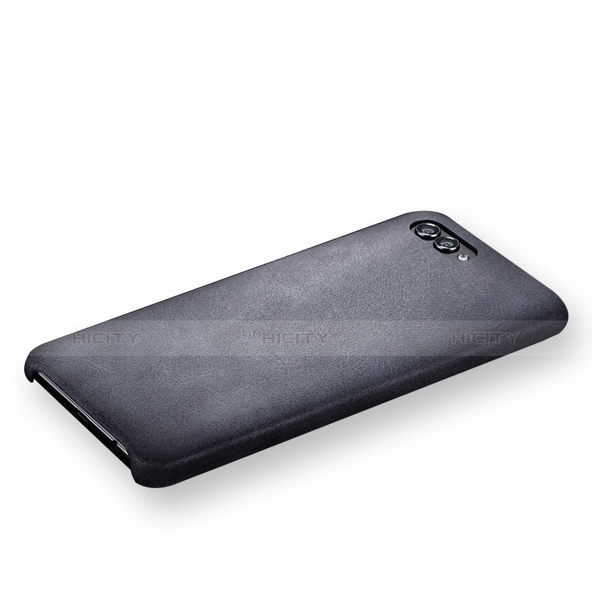 Custodia Lusso Pelle Cover per Huawei Honor View 10 Blu