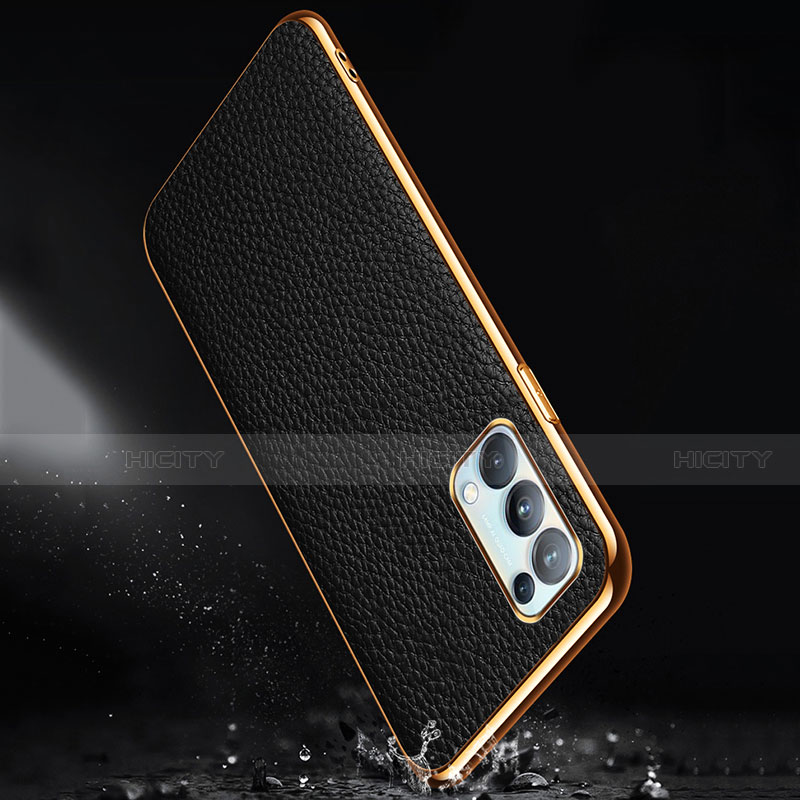 Custodia Lusso Pelle Cover per Oppo Find X3 Lite 5G