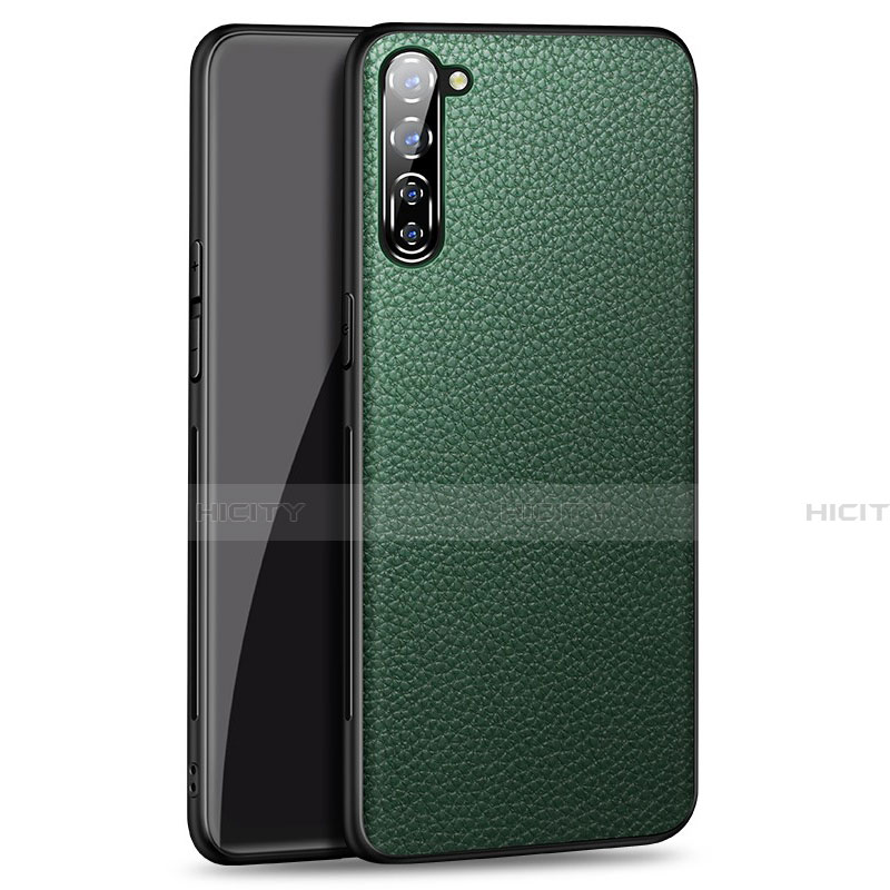 Custodia Lusso Pelle Cover per Oppo Reno3