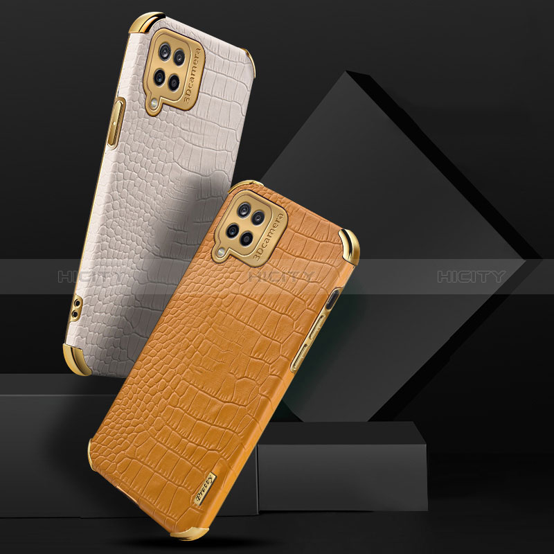 Custodia Lusso Pelle Cover per Samsung Galaxy A12