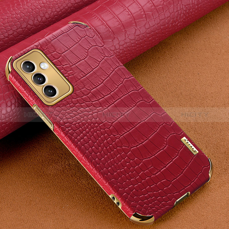 Custodia Lusso Pelle Cover per Samsung Galaxy A15 4G Rosso