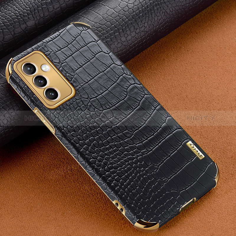 Custodia Lusso Pelle Cover per Samsung Galaxy A15 LTE Nero