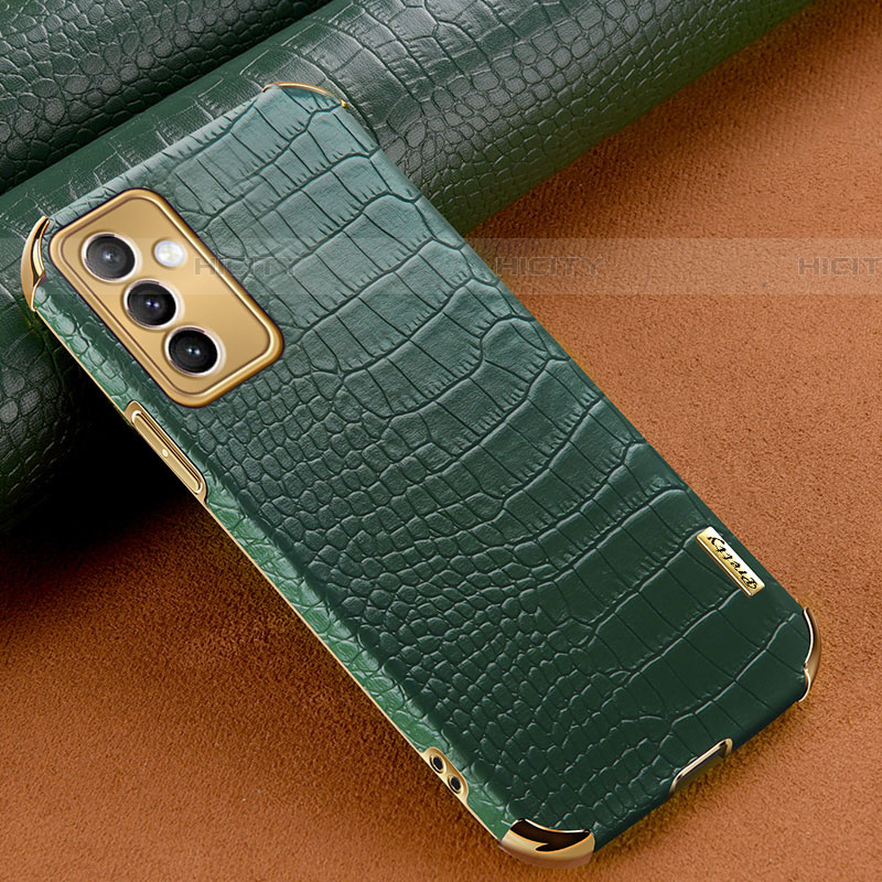 Custodia Lusso Pelle Cover per Samsung Galaxy A24 4G Verde