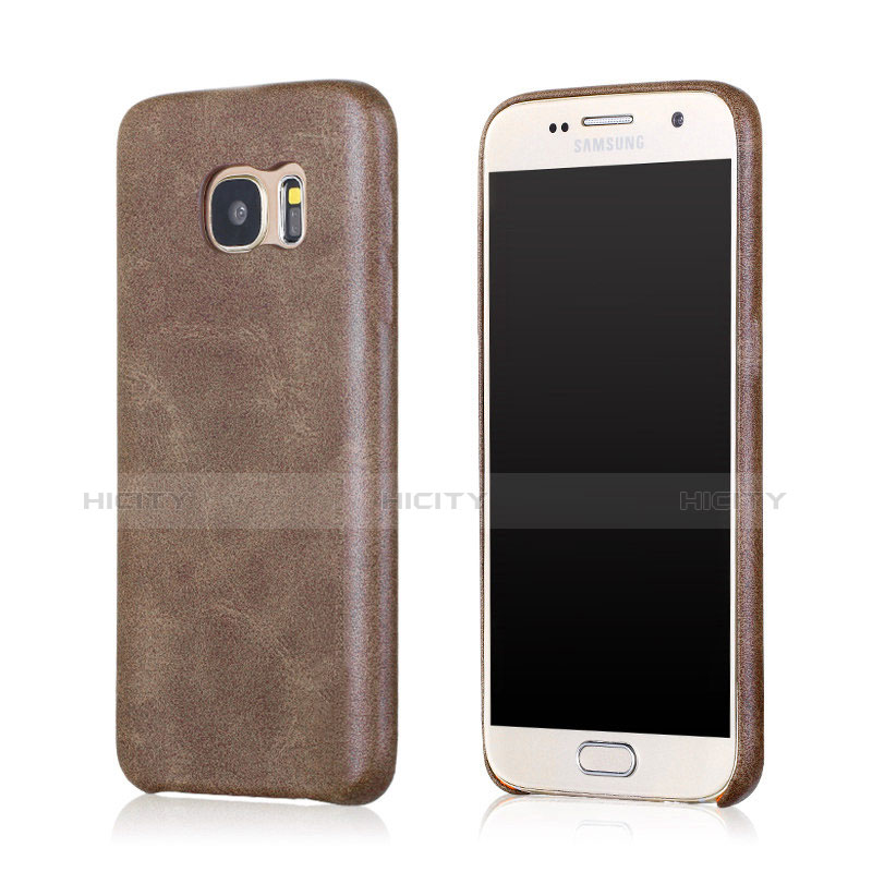 Custodia Lusso Pelle Cover per Samsung Galaxy S7 G930F G930FD