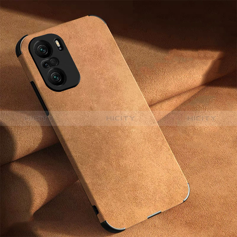 Custodia Lusso Pelle Cover per Xiaomi Mi 11X 5G Marrone