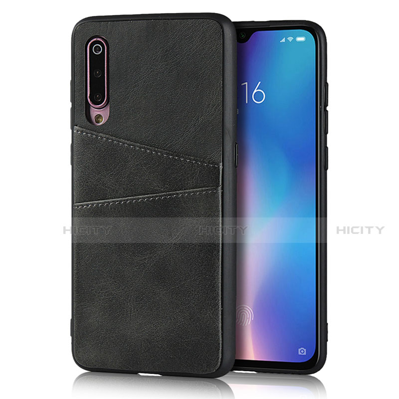 Custodia Lusso Pelle Cover per Xiaomi Mi 9 SE Nero