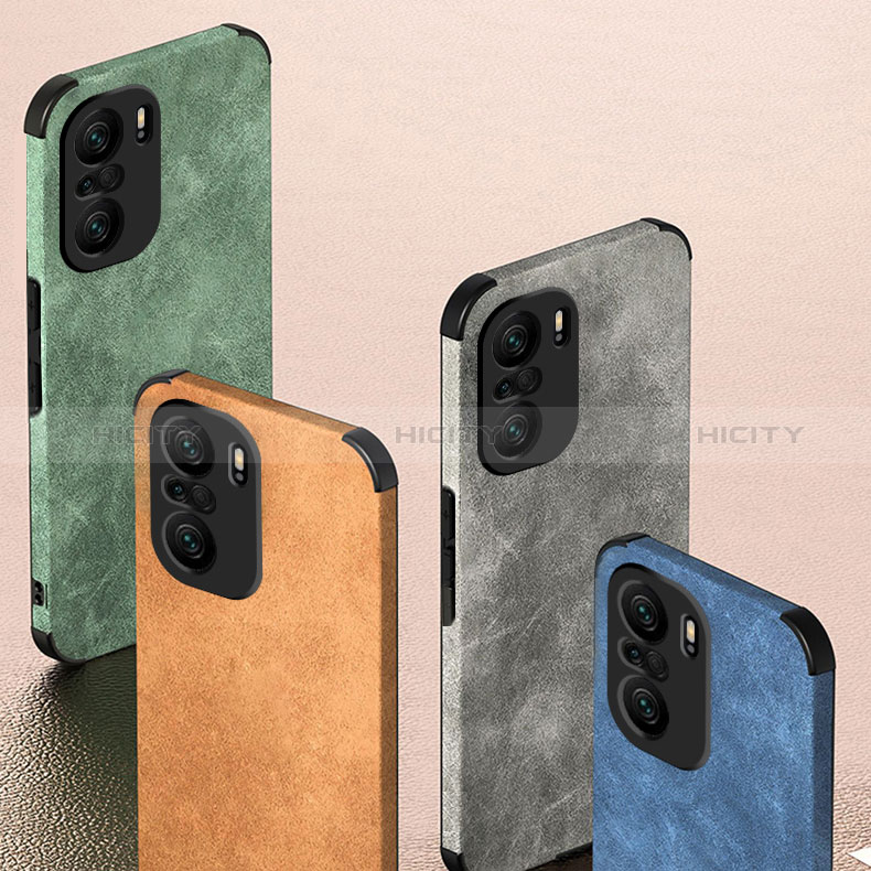 Custodia Lusso Pelle Cover per Xiaomi Redmi K40 Pro+ Plus 5G