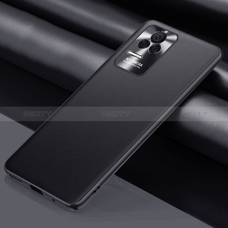 Custodia Lusso Pelle Cover QK1 per Xiaomi Redmi K40S 5G Nero