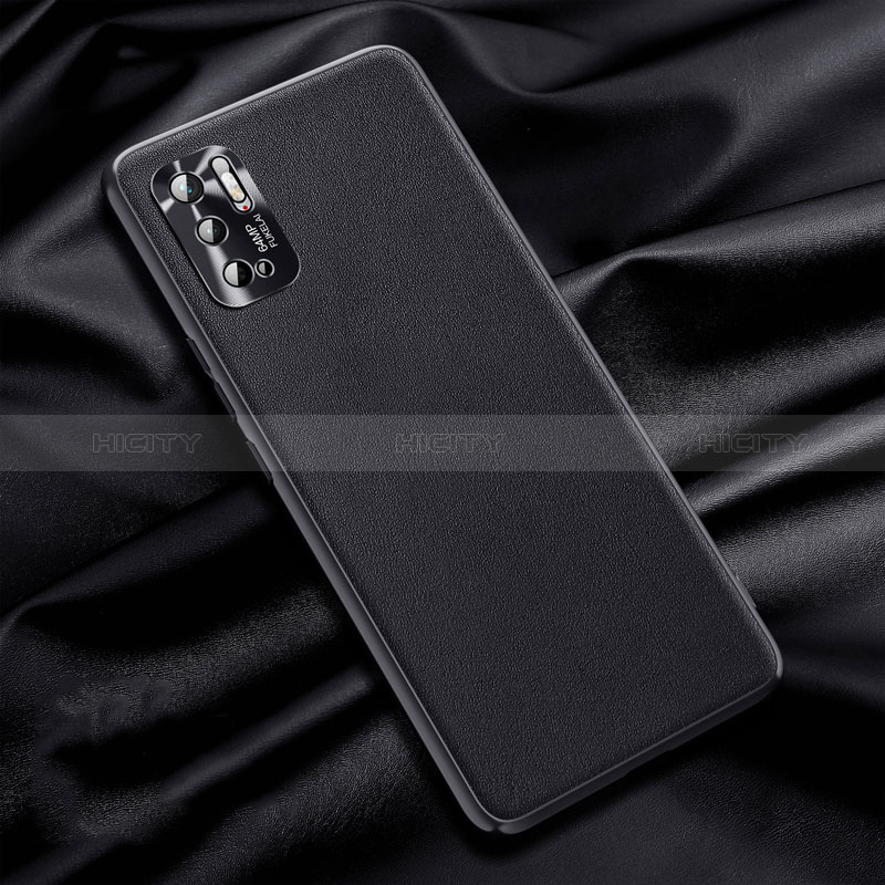 Custodia Lusso Pelle Cover QK1 per Xiaomi Redmi Note 10 5G Nero