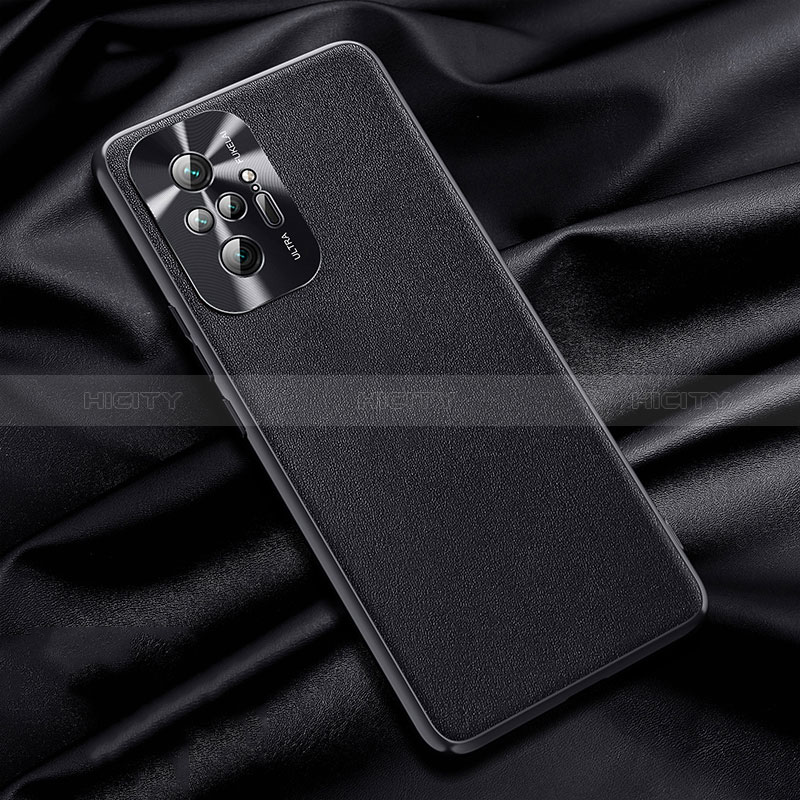 Custodia Lusso Pelle Cover QK1 per Xiaomi Redmi Note 10 Pro 4G Nero