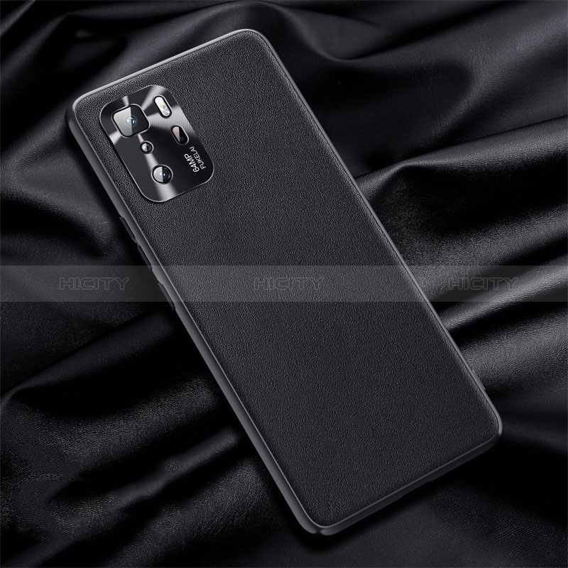 Custodia Lusso Pelle Cover QK1 per Xiaomi Redmi Note 10 Pro 5G Nero